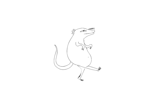 500x281 Lizard Drawing Tumblr - Lizard Sketch