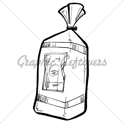 500x500 Loaf Of Bread Gl Stock Images - Loaf Of Bread Sketch