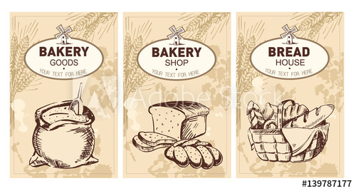 500x268 Vector Illustration Sketch - Loaf Of Bread Sketch