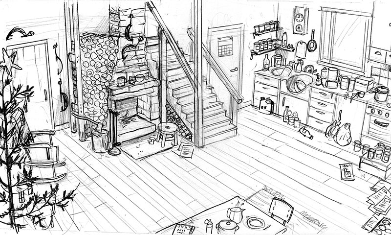 800x480 Rare Exports Location Sketch By Jjnaas - Location Sketch