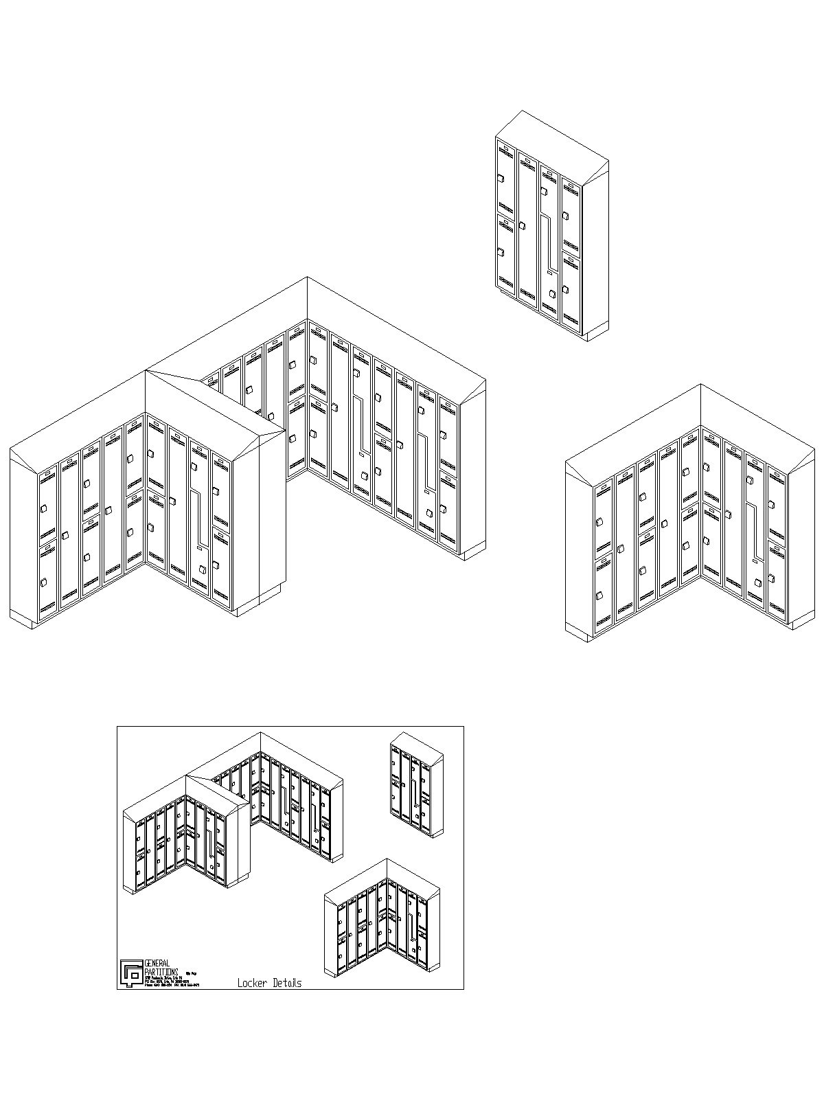 1200x1600 Lockers - Locker Sketch