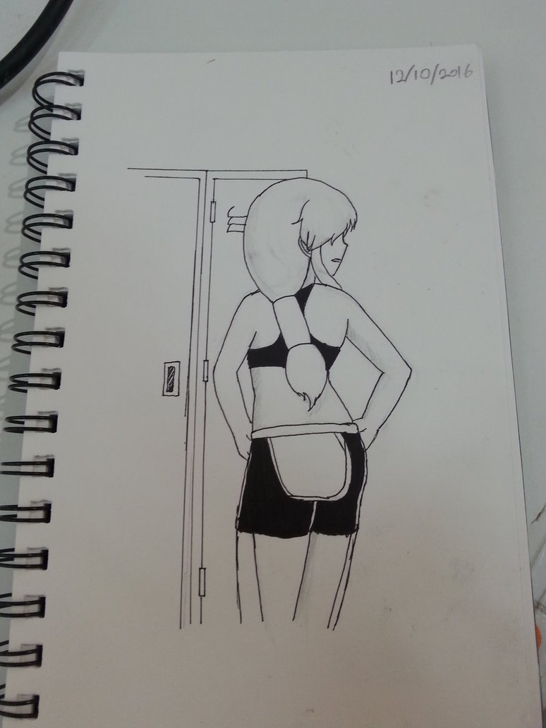 774x1032 October Sketch - Locker Sketch