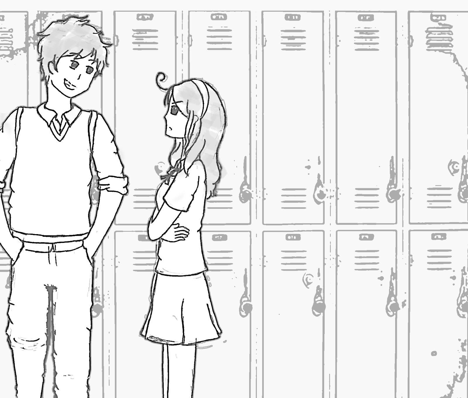 1600x1360 And Even The They Burn Doodling - Locker Sketch