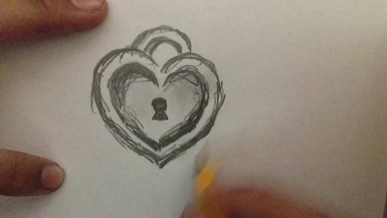 1280x720 Love Locket Speed Draw - Locket Sketch