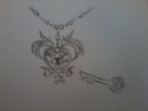 480x360 Locket Sketch By Intricate Vixen6 - Locket Sketch