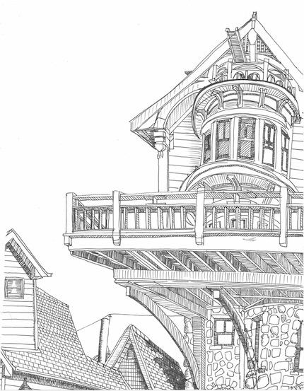 430x553 Nyack Sketch Log Straight Lines Ruin Everything Nyack News And - Log Sketch