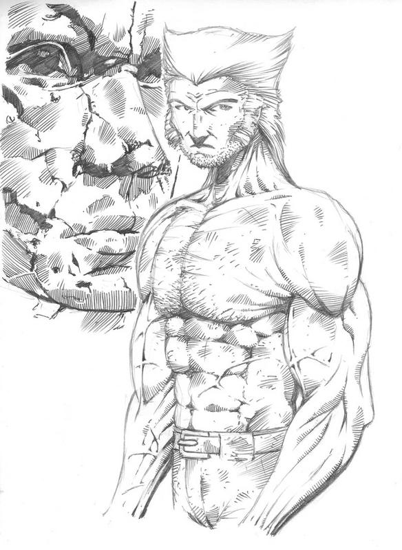 584x800 Logan Sketch - Logan Sketch