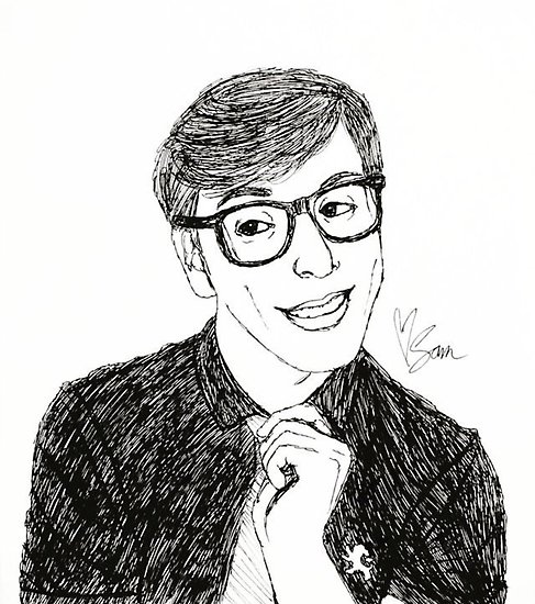 487x550 Logan Sketch Photographic Prints By Samantha Le Quesne Redbubble - Logan Sketch