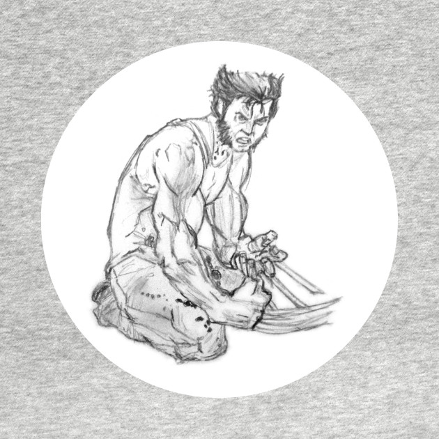 630x630 Wolverine (Logan) Sketch - Logan Sketch