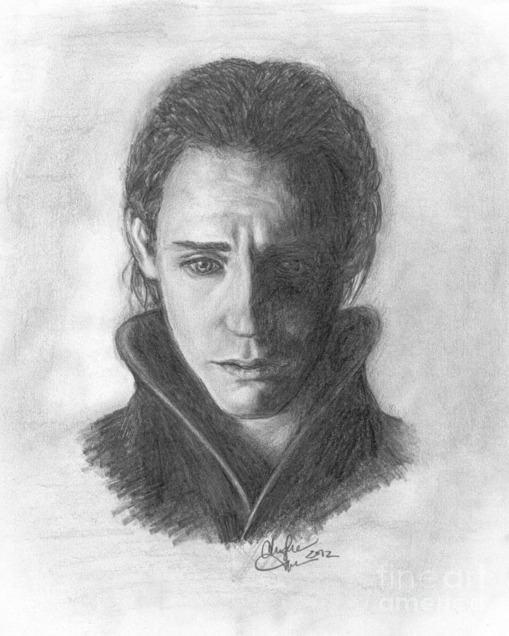 720x900 Loki Drawing By Christine Jepsen - Loki Sketch