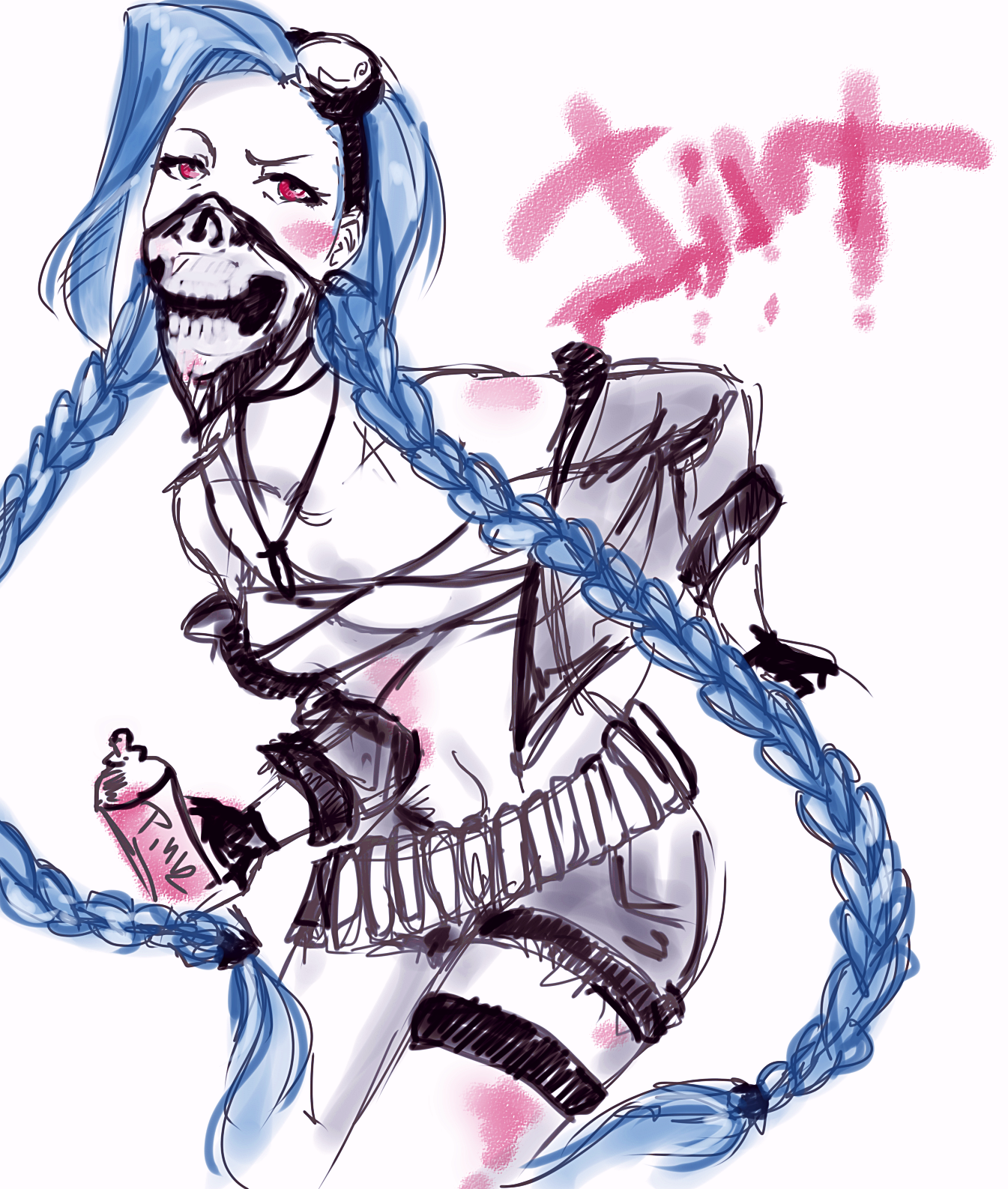 Манга джинкс 42 на русском. Джинкс ЛОЛ аниме. Джинкс ахегао League. Jinx ahegao. Лига легенд скетчи Джинкс.