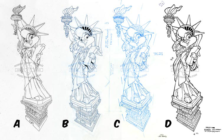 756x475 Lola Bunny Blog Pixel Toons Ink. - Lola Bunny Sketch