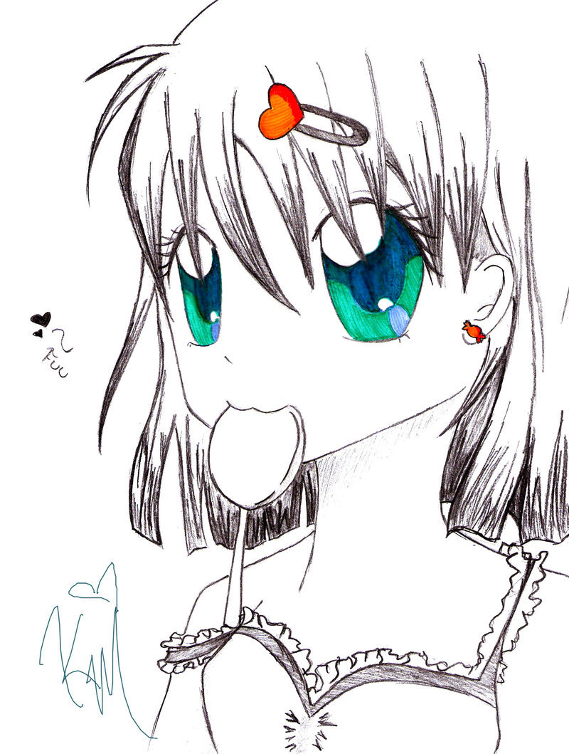 800x1059 Lollipop Sketch By Kimixmiyako Chan - Lollipop Sketch