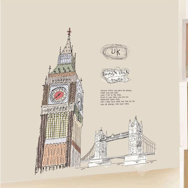 640x640 Europe, The World Famous London Clock Tower Den Continental London - London Bridge Sketch