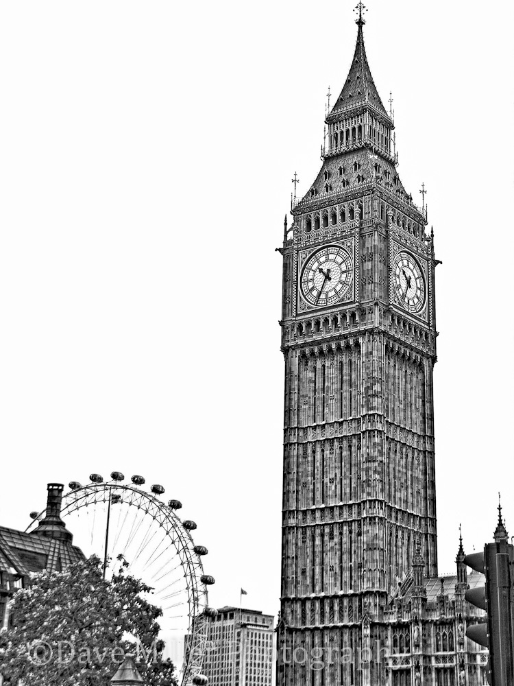 750x1000 London Sketch Dave Miller - London Eye Sketch