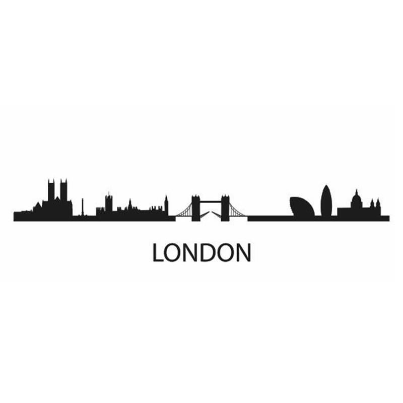 London Skyline Sketch at PaintingValley.com | Explore collection of ...