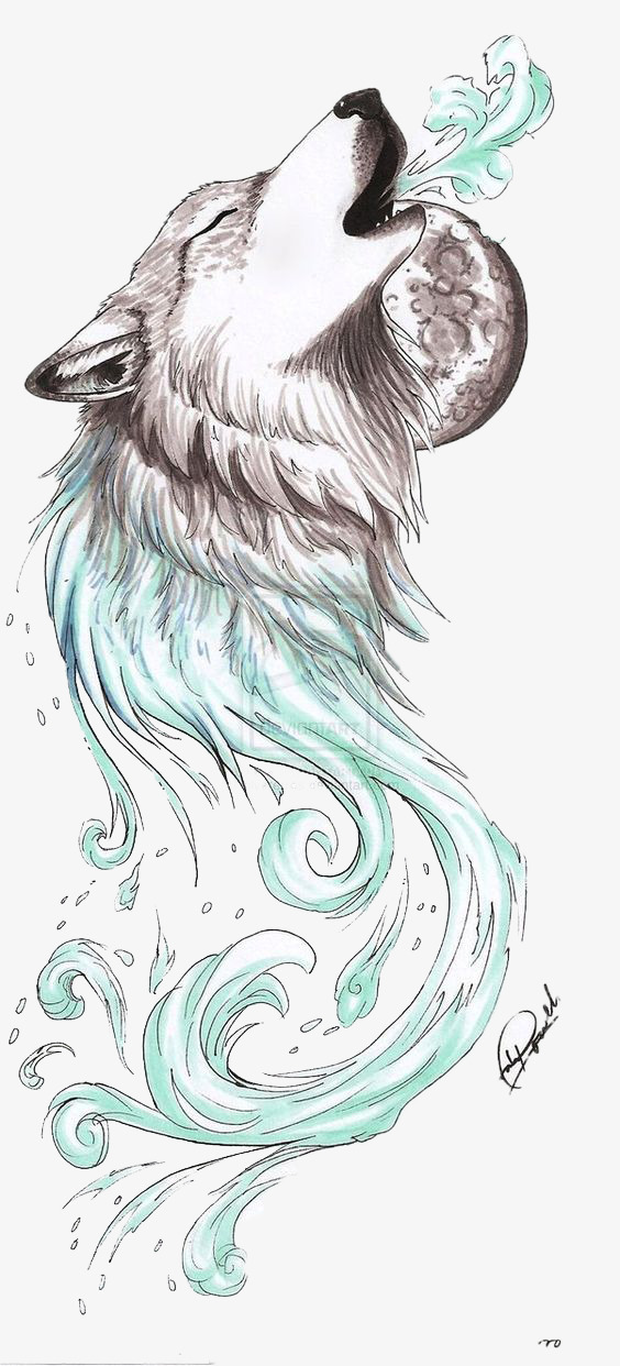 564x1242 Lone Wolf, Wolf Clipart, Creation, Simple Png Image And Clipart - Lone Wolf Sketch