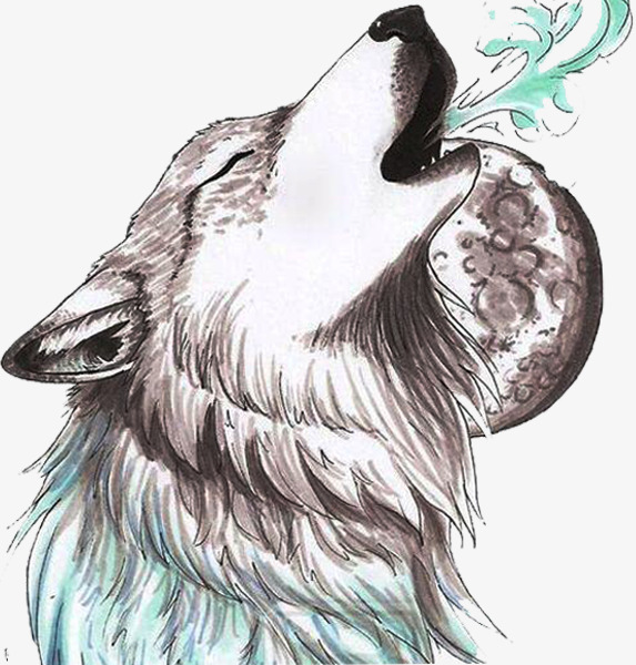 573x600 Lonely Wolf, Wolf Clipart, Lonely, Leader Wolf Png Image And - Lone Wolf Sketch