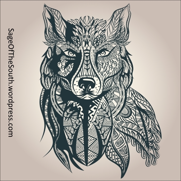 700x700 Revisting The Label Sage Of The South - Lone Wolf Sketch