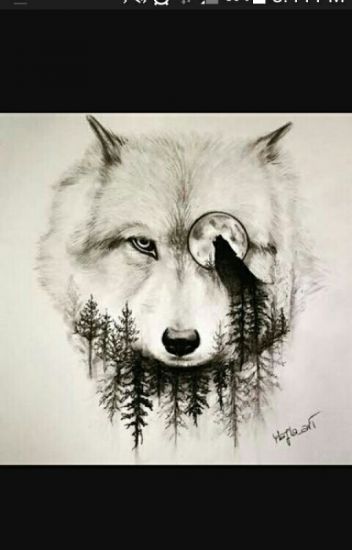 352x550 Lone Wolf Naruto Fanfiction (On Hold) - Lone Wolf Sketch