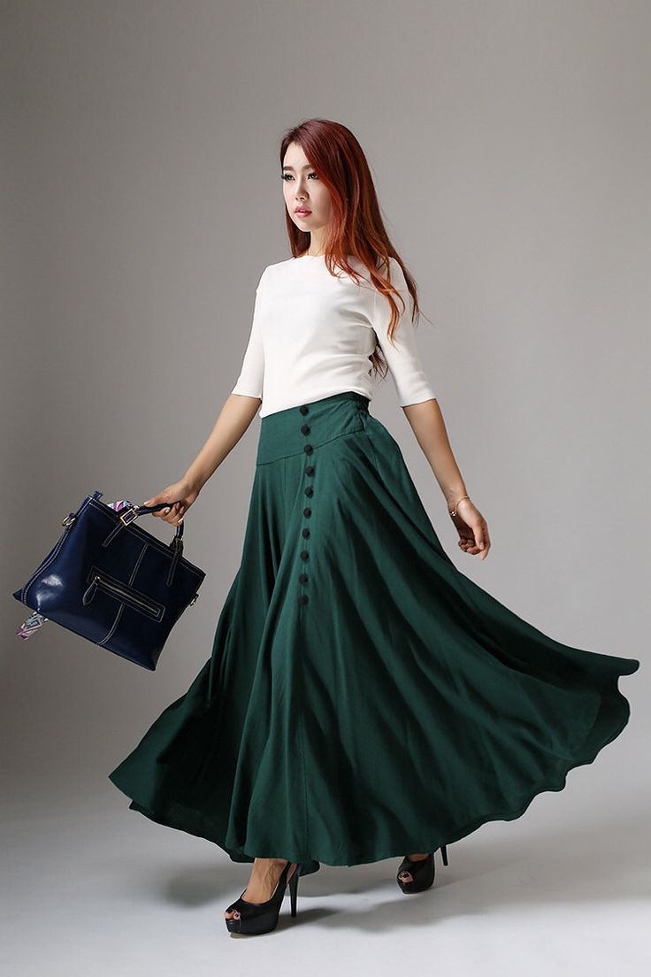 736x1104 Varieties Of Long Skirts For Women - Long Skirt Sketch