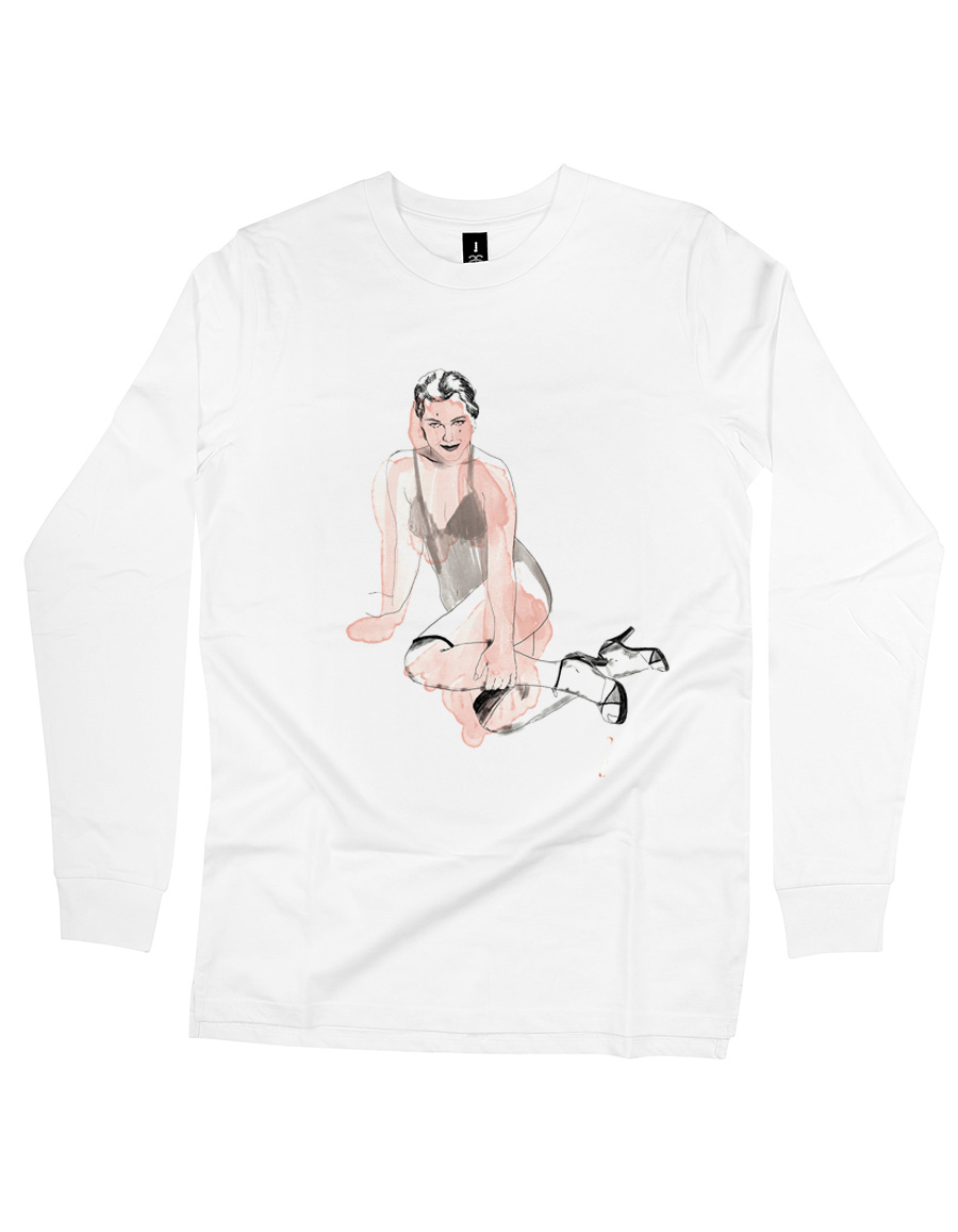 900x1157 Sketch 2 Womens Long Sleeve The Club Of Odd Volumes - Long Sleeve Sketch