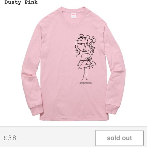 480x480 Aw 16 Supreme Sketch Long Sleeve Tee - Long Sleeve Sketch