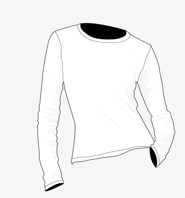 650x696 Clothing, Long Sleeve, Sketch, Clothes Png And Vector For Free - Long Sleeve Sketch