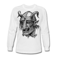 190x190 Jared Osterhold Orc Pencil Sketch - Long Sleeve T Shirt Sketch