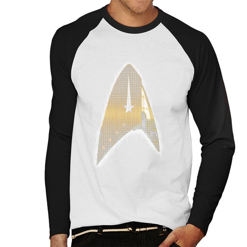 800x800 Star Trek Discovery Badge Sketch Cloud City 7 - Long Sleeve T Shirt Sketch
