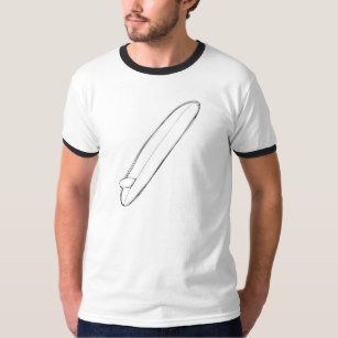 307x307 Longboard Retro T Shirts Amp Shirt Designs Zazzle - Longboard Sketch