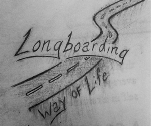 300x250 84 Images About Longboards On We Heart It See More About - Longboard Sketch