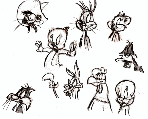 600x483 Looney Tunes - Looney Tunes Sketches