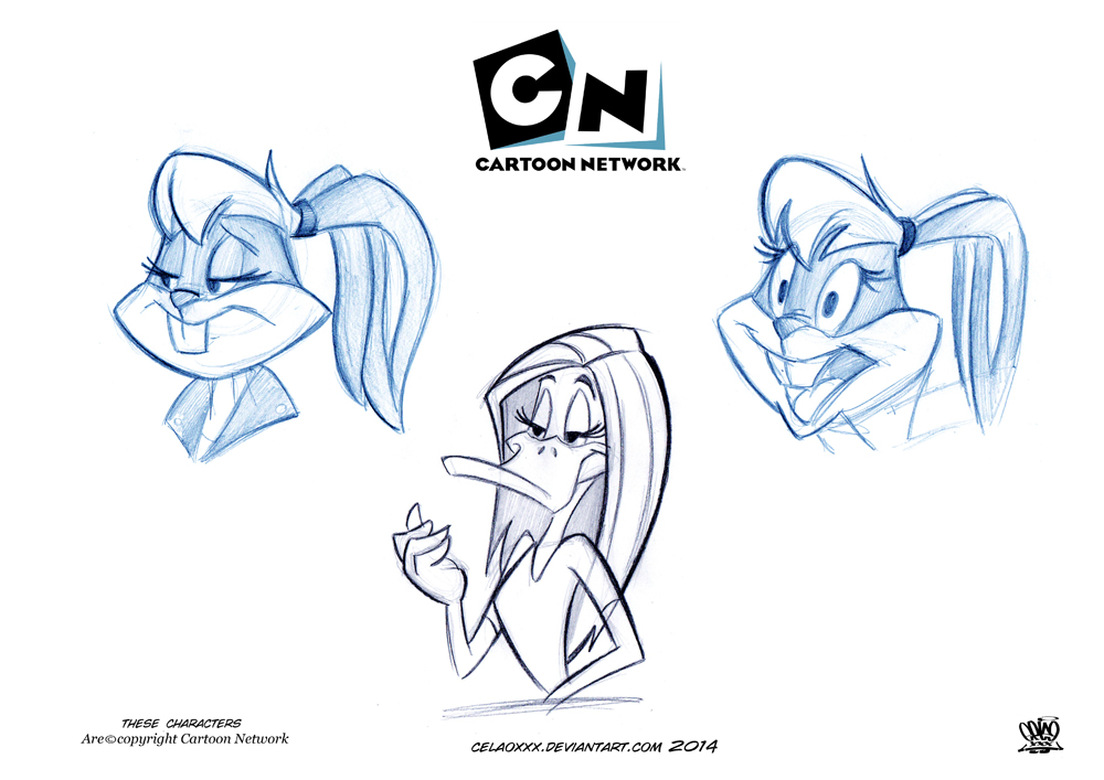 1000x707 W.b Looney Tunes Show Sketch By Celaoxxx - Looney Tunes Sketches