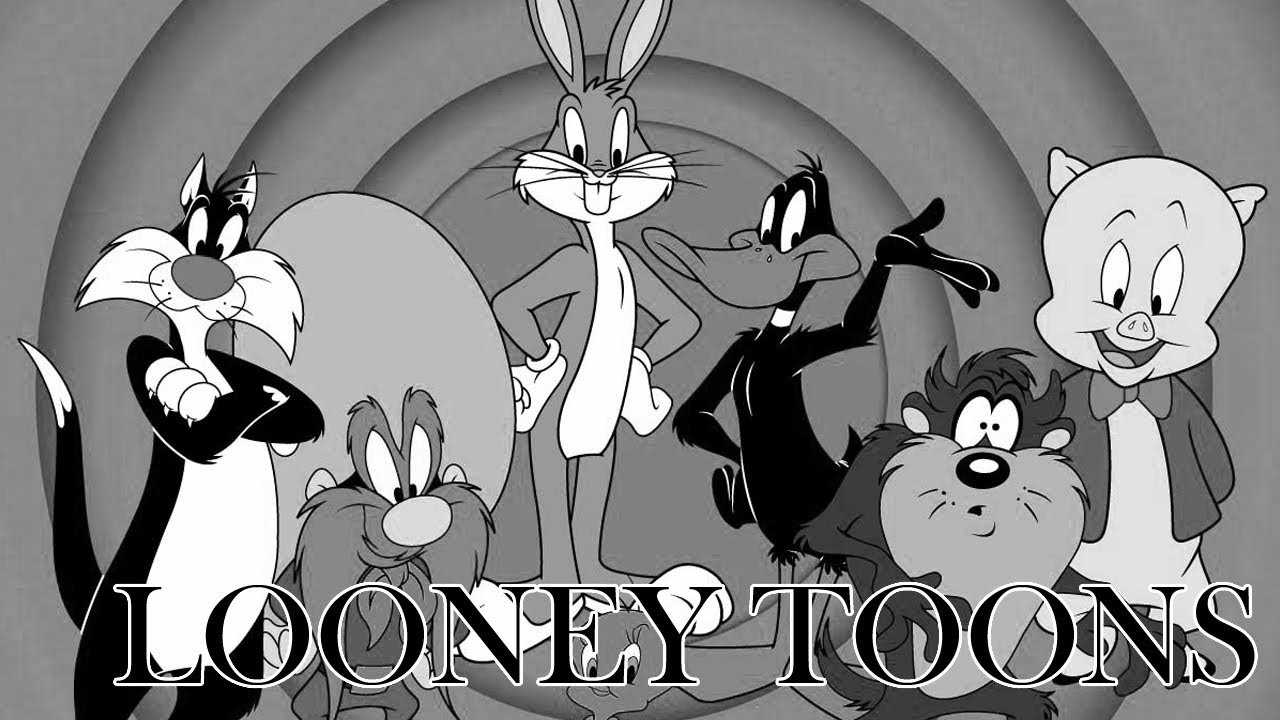 1280x720 Looney Toons Sketches (Bugs Bunny, Marvin, Taz, Sylvester, Tweety - Looney Tunes Sketches