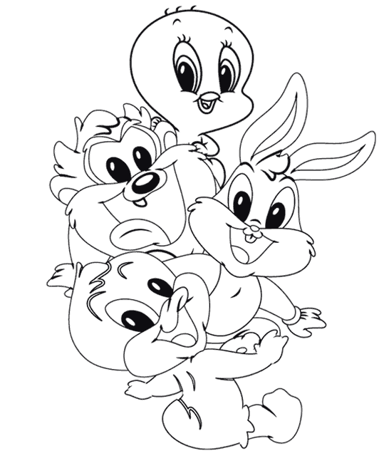 539x664 Looney Tunes Sketch Printable Free Printables - Looney Tunes Sketches