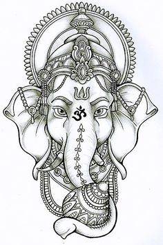 236x355 Ganesha Sketch Gallery Images) - Lord Ganesha Sketch