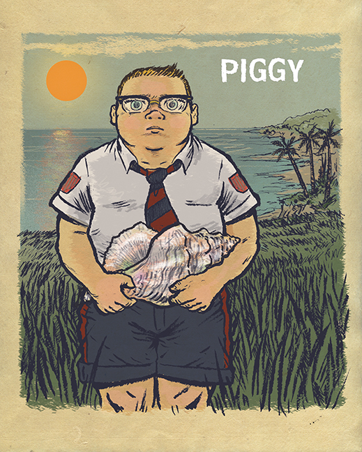 519x648 Lord Of The Flies - Lord Of The Flies Island Sketch