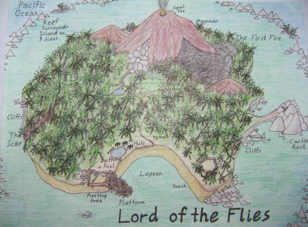 1039x769 Piggy Lord Of The Flies Tumblr - Lord Of The Flies Island Sketch