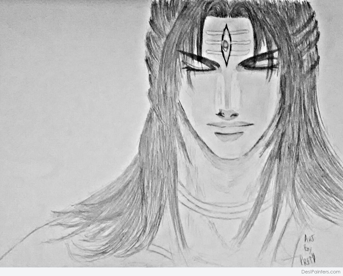 Paris: Unique Lord Shiva Sketch Images