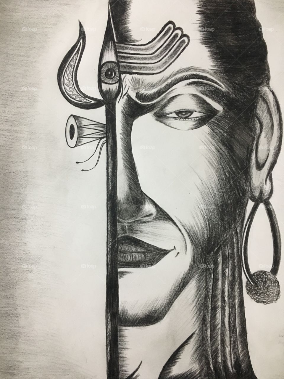 Lord Shiva Sketch at Explore collection of Lord