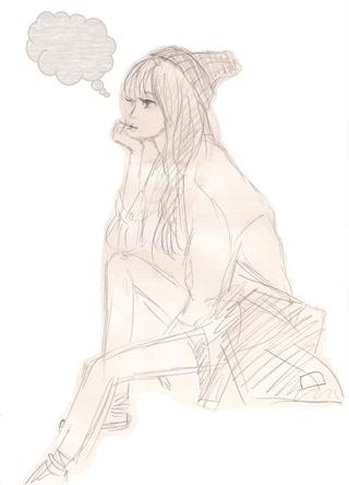 320x444 Lost In Thought - Lost Sketch