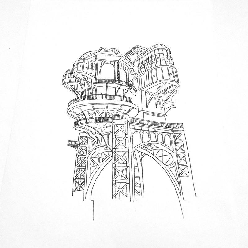 800x800 Raid71 Sketch City Of Lost Children - Lost Sketch