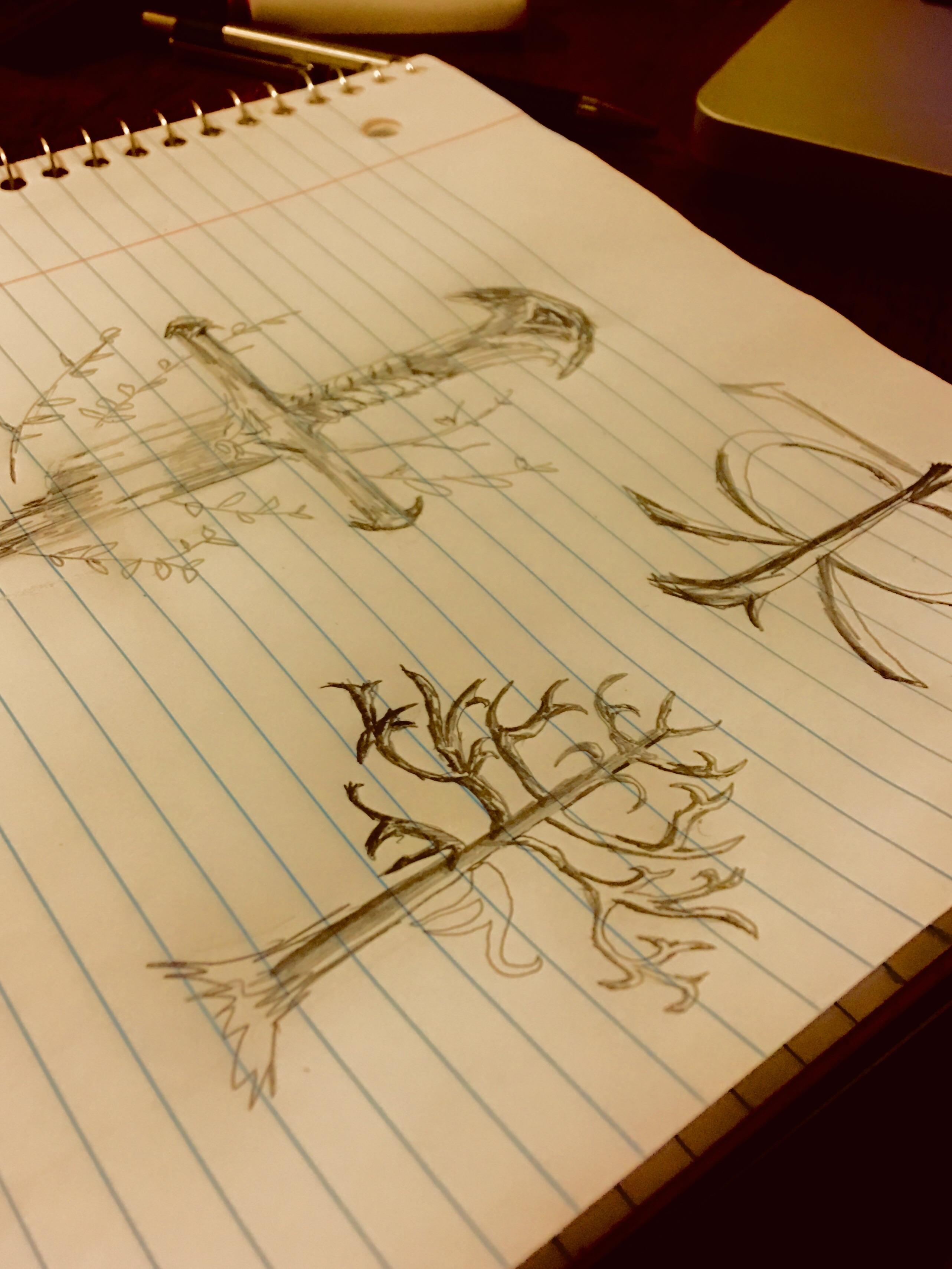 2565x3420 Sketches From Lotr. Thinking Tattoo Lordoftherings - Lotr Sketches