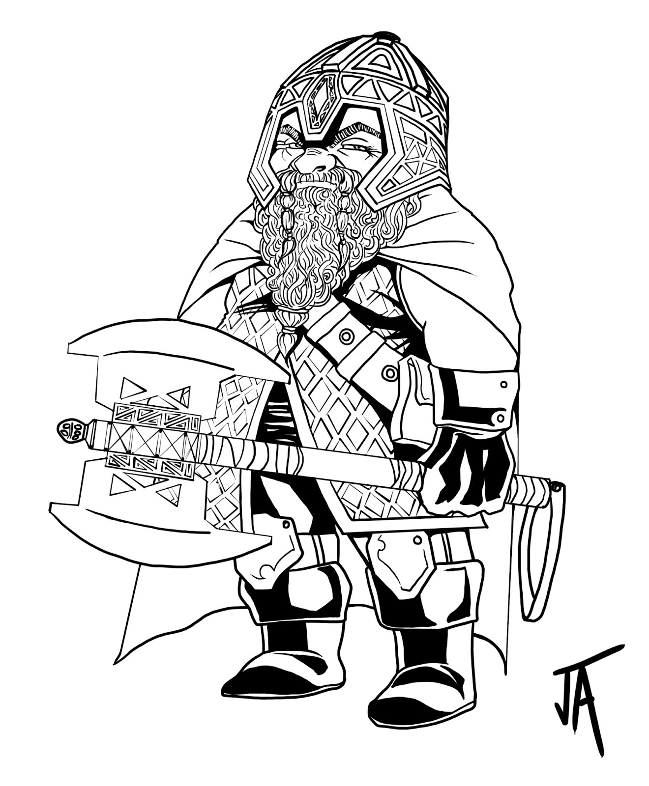 1320x1600 The Artwork Of Josh Allar Lotr Sketches! - Lotr Sketches