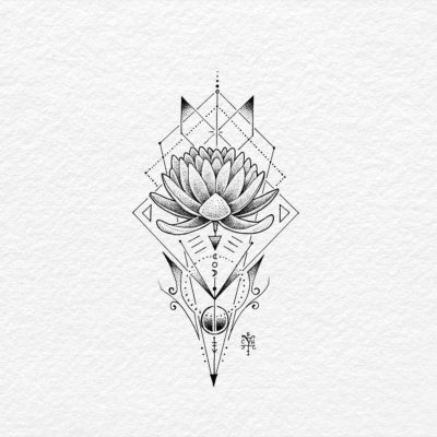 400x400 Sketch Art, Pencil Drawings Tag Lotus Archives - Lotus Sketch