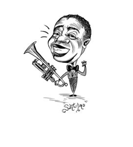 272x300 Louis Armstrong Learn The Legends Musical Performers Of The - Louis Armstrong Sketch