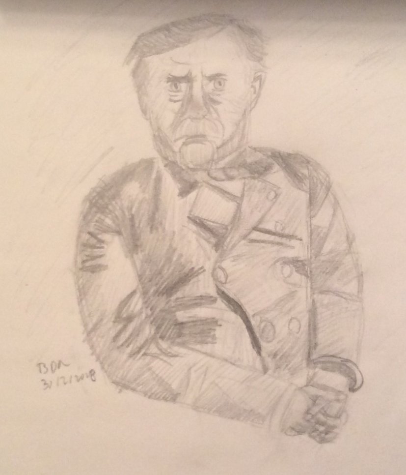 827x966 Louis Pasteur Sketch By Brendanrizzo - Louis Pasteur Sketch