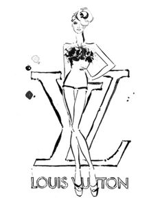 236x304 26 Best Kerrie Hesse Illustration Images Fashion - Louis Vuitton Sketches