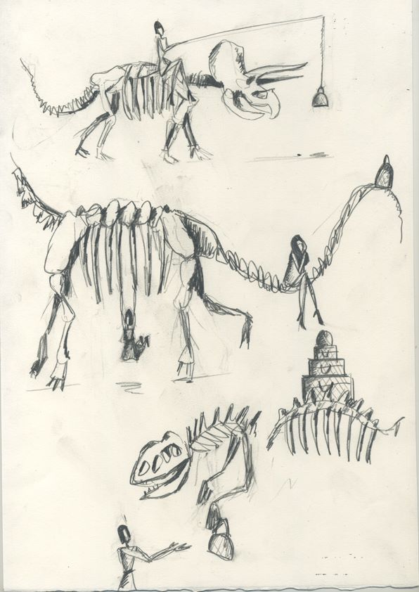 596x842 Natural History Window Display - Louis Vuitton Sketches
